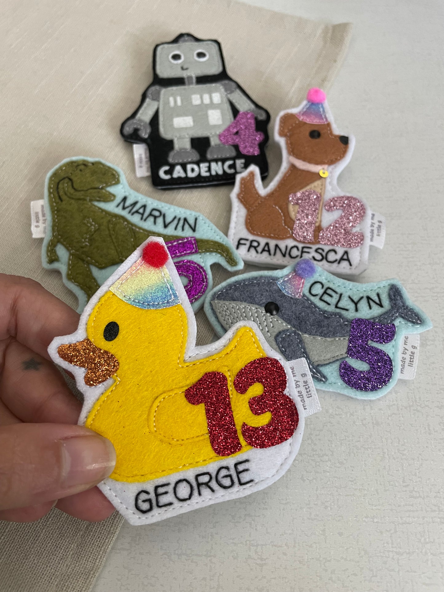 Rubber Duck Birthday Badge