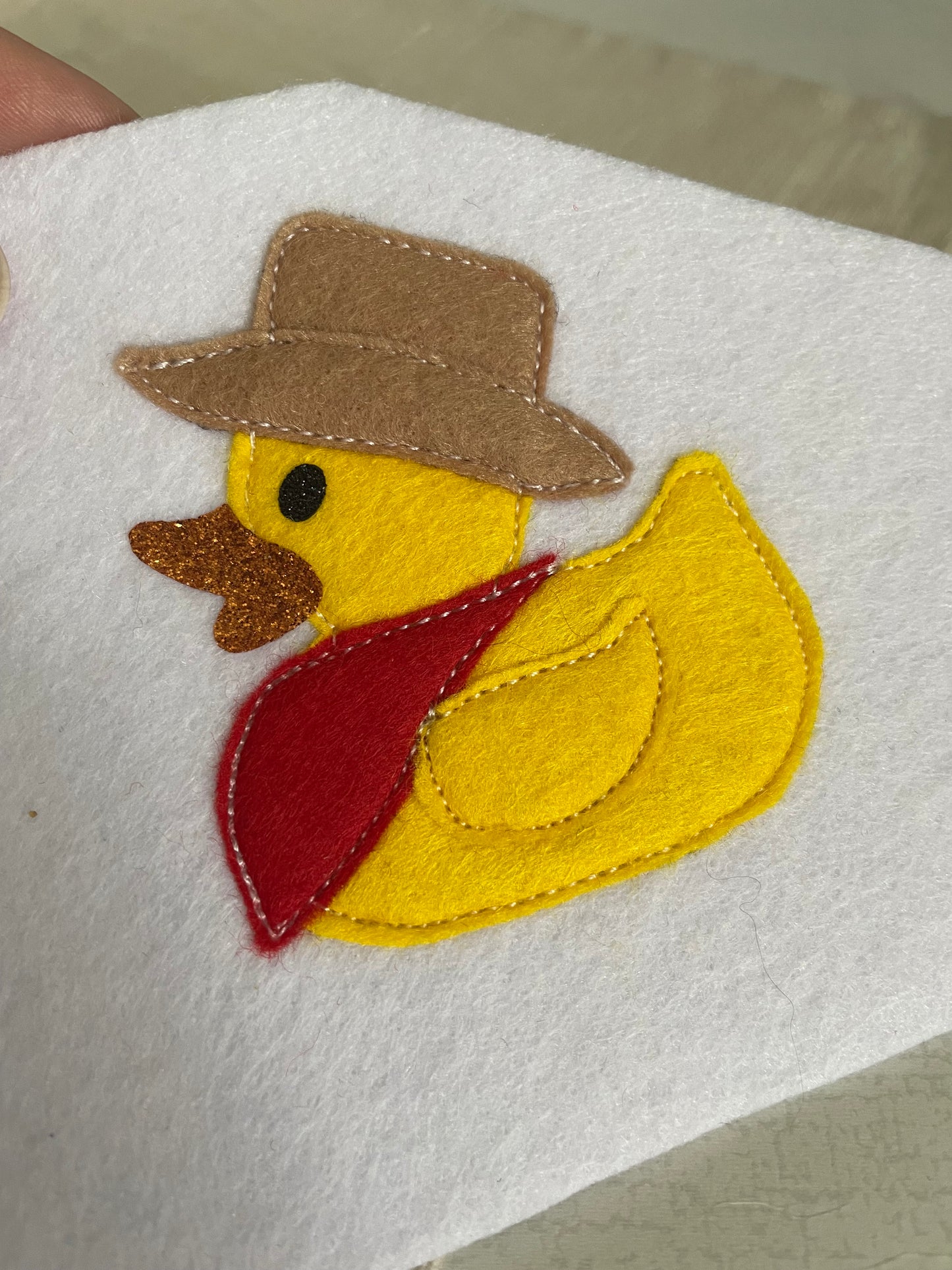 Rubber Duck Birthday Badge