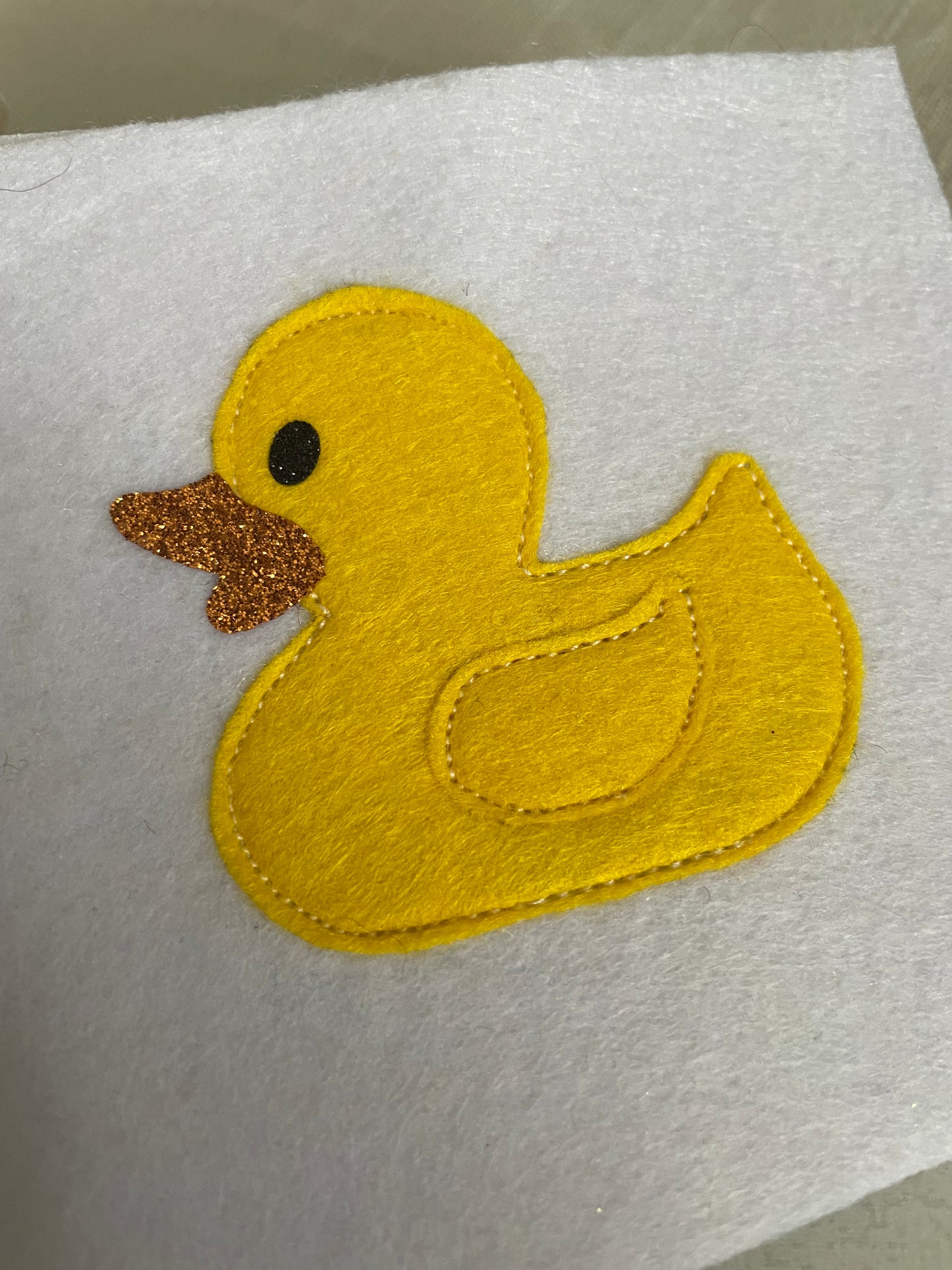 Rubber Duck Birthday Badge