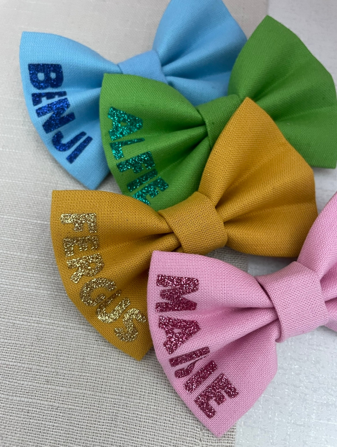 LARGE Name Dog Bow