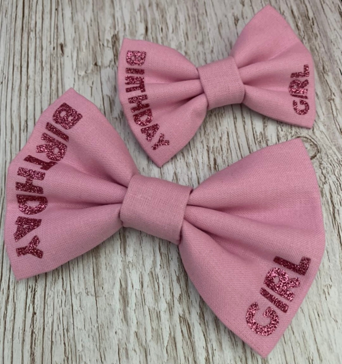 LARGE Size Birthday GIRL bow