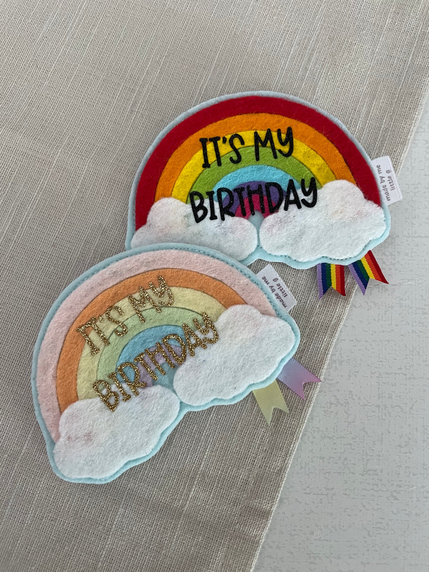 It’s my birthday rainbow badge