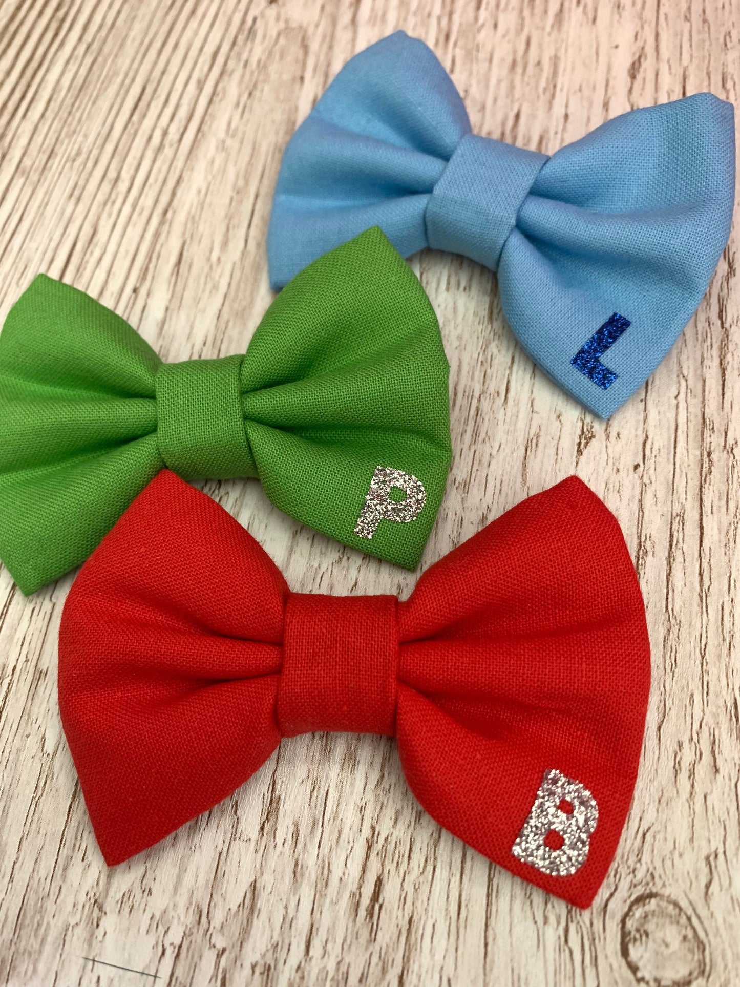 Personalised dog bow tie, dog bow, dog bow tie, initial dog bow, initial dog bow tie, collar bow