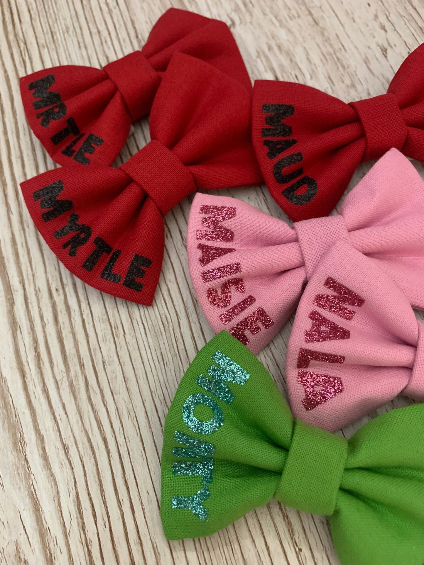 Personalised dog bow tie, dog bow, dog bow tie, initial dog bow, initial dog bow tie, collar bow, pet bow tie, pet bow