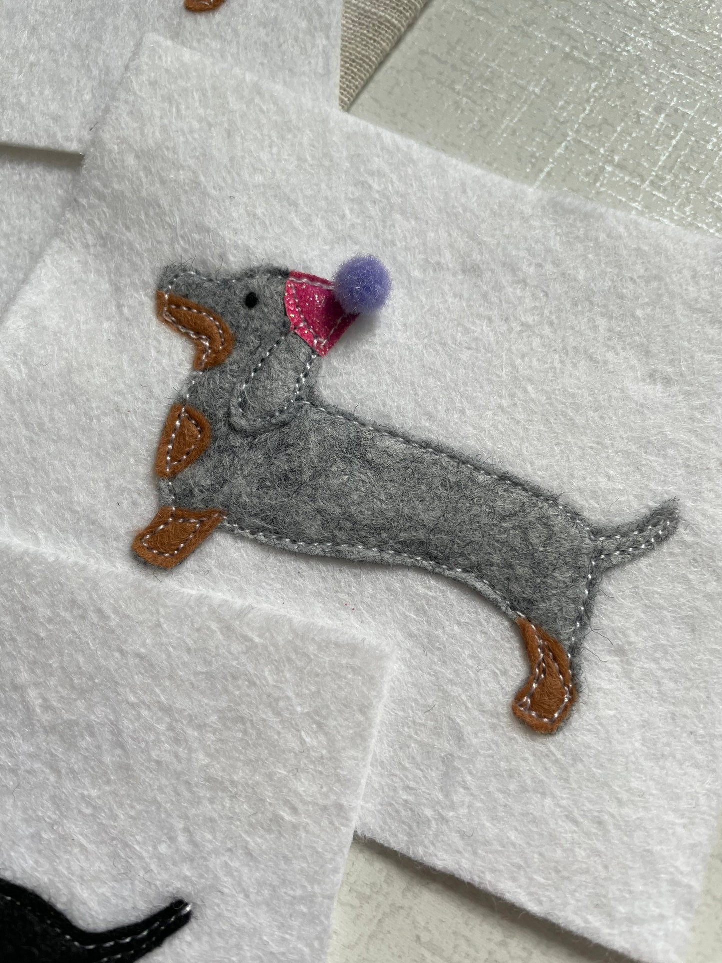 Sausage dog birthday badge, PLEASE READ INFO, personalised dachshund birthday badge, birthday badge, sausage dog badge, dachshund birthday