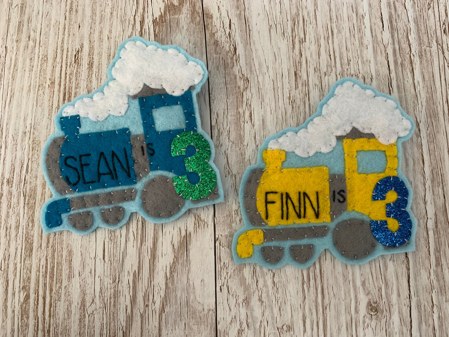 Personalised train birthday badge, personalised birthday badge, birthday badge,