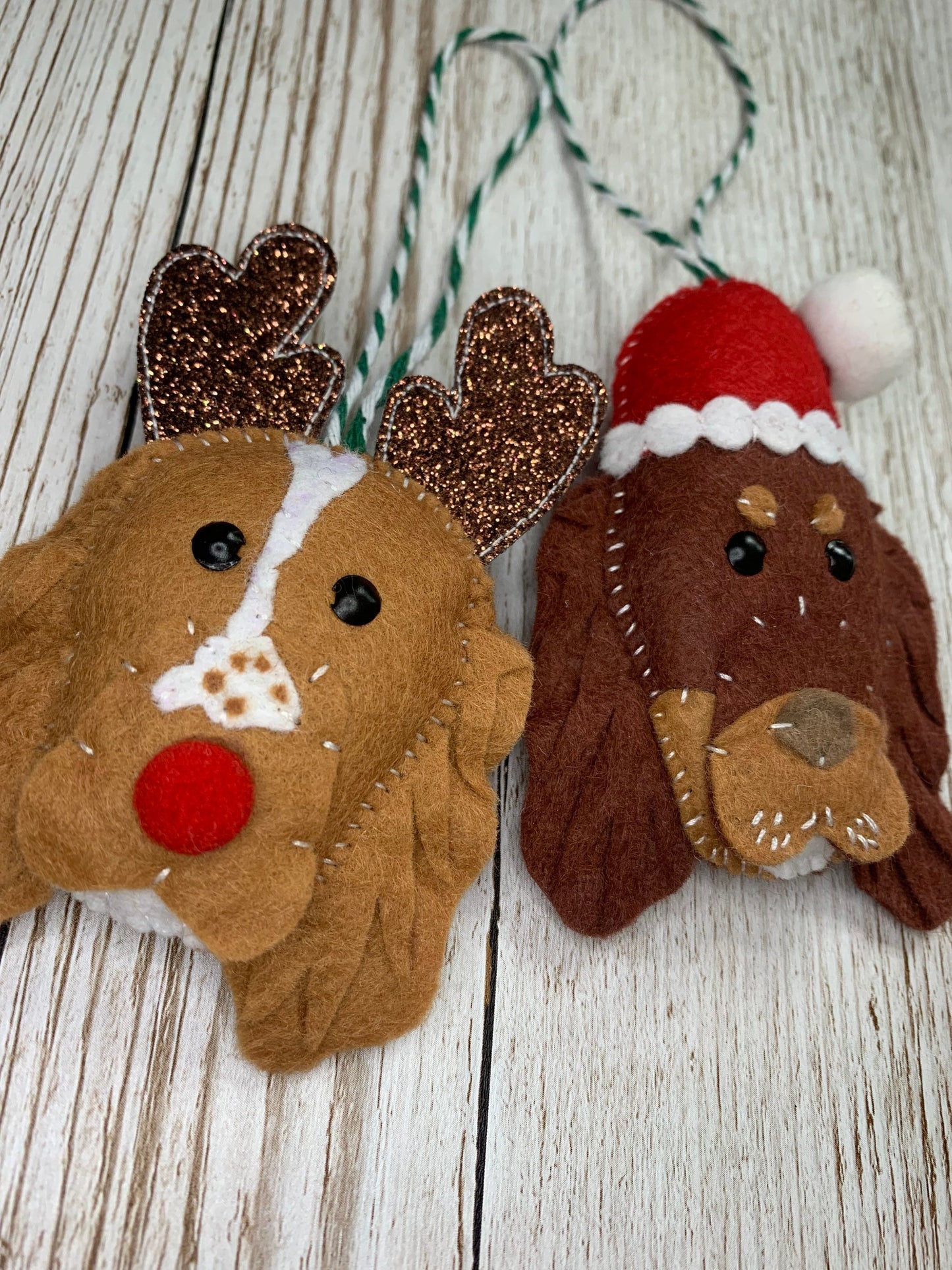 Personalised pet Christmas tree decoration, dog Christmas decoration, cat Christmas tree decoration