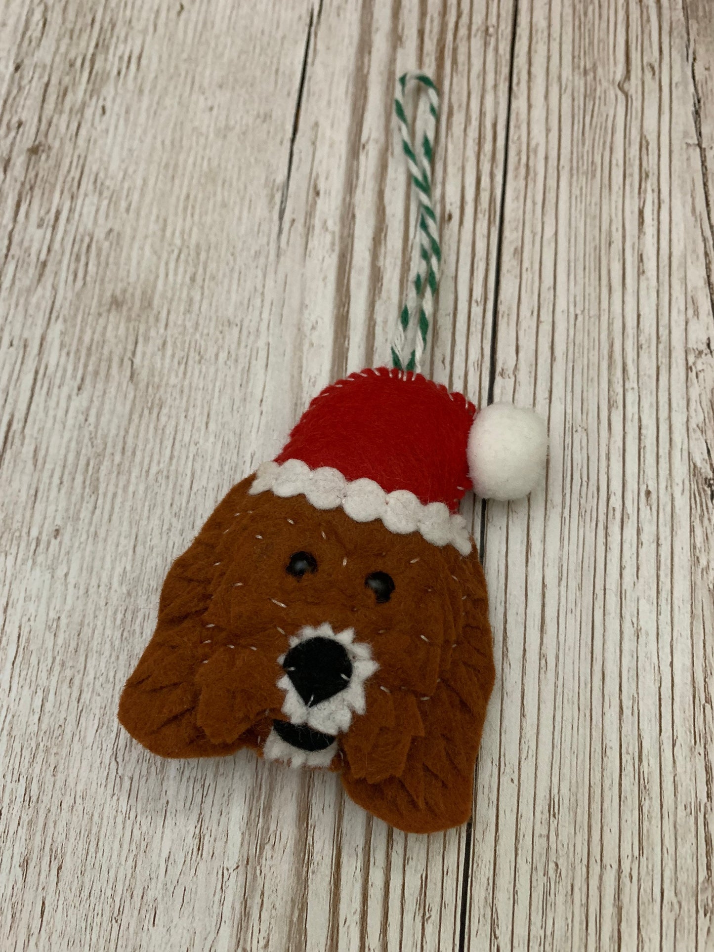 Personalised pet Christmas tree decoration, dog Christmas decoration, cat Christmas tree decoration