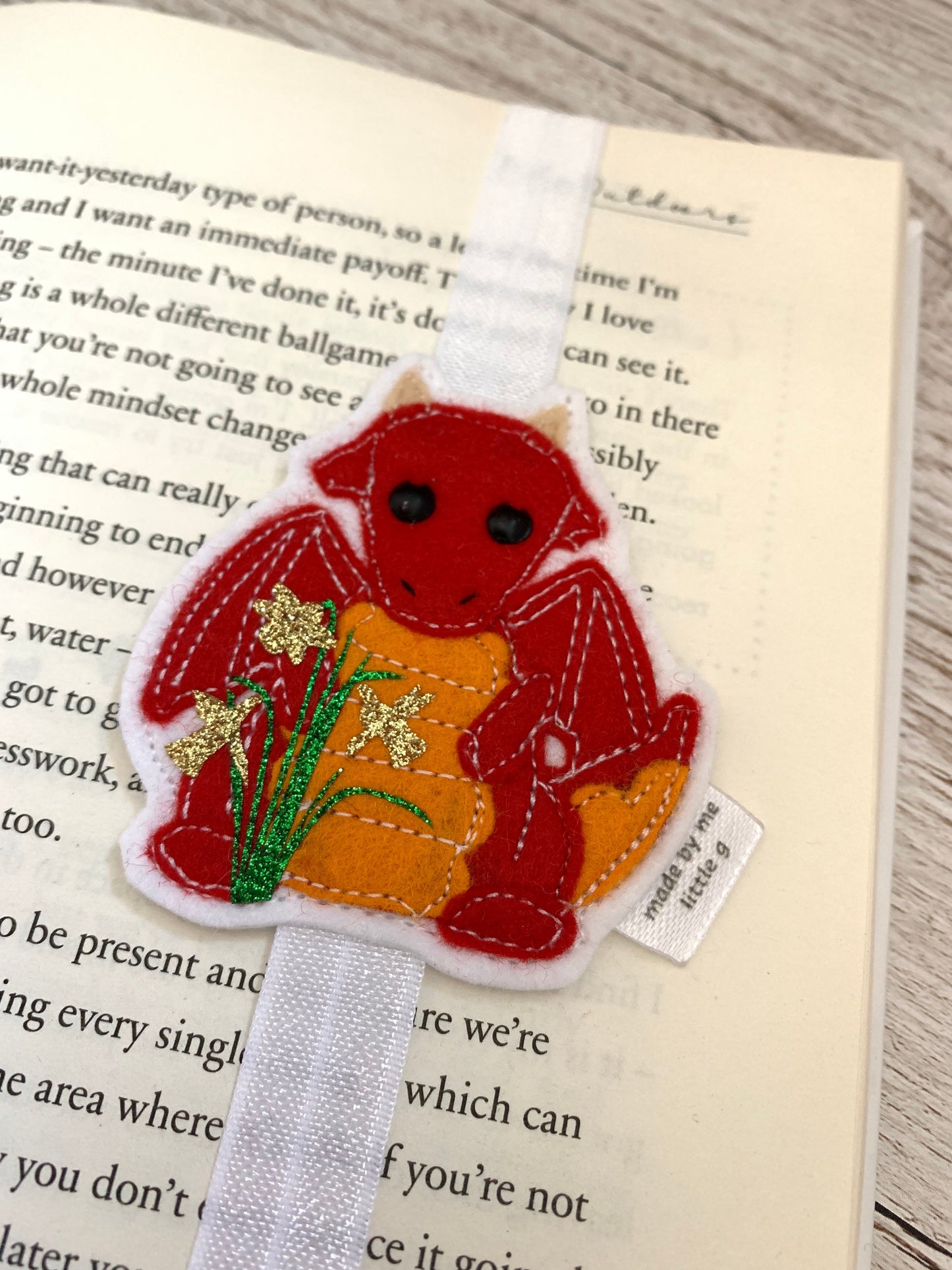 Welsh Dragon badge, dragon badge, dragon keyring, dragon bookband, draig coch, Welsh dragon, Cymru bookmark, Wales bookmark