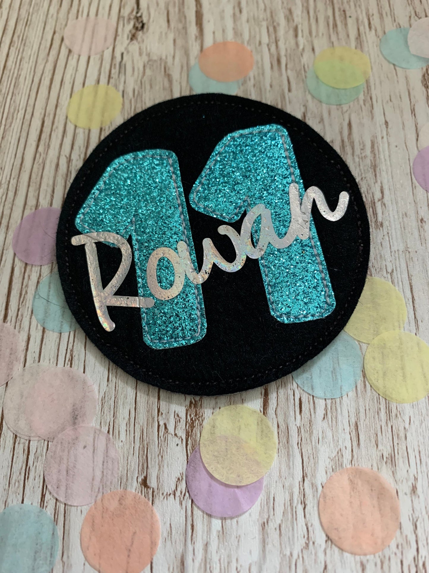 Personalised age birthday badge, birthday badge, personalised birthday badge, age birthday badge
