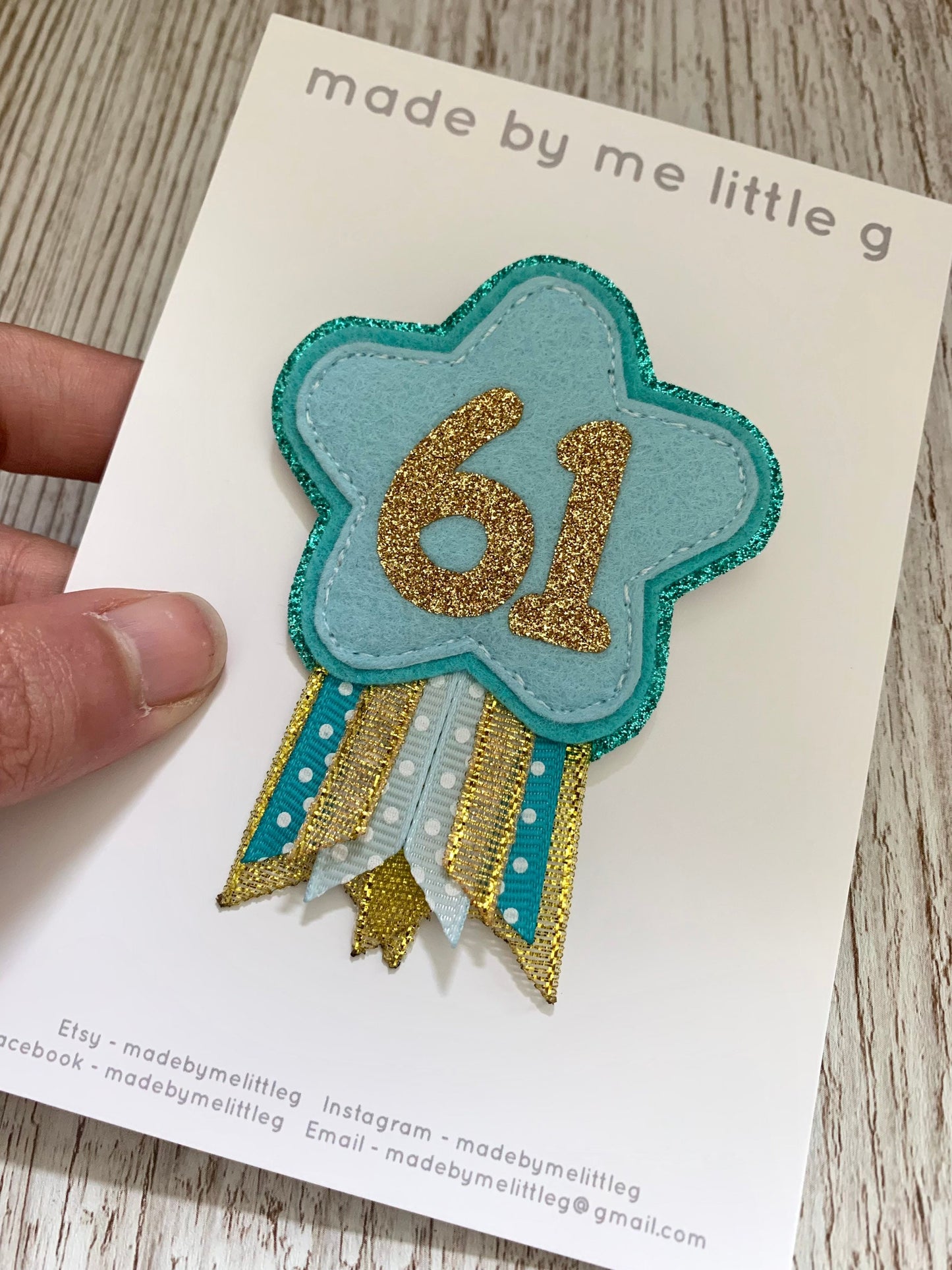 Star age birthday badge rosette, birthday badge, star birthday badge, star badge, age badge, age star badge