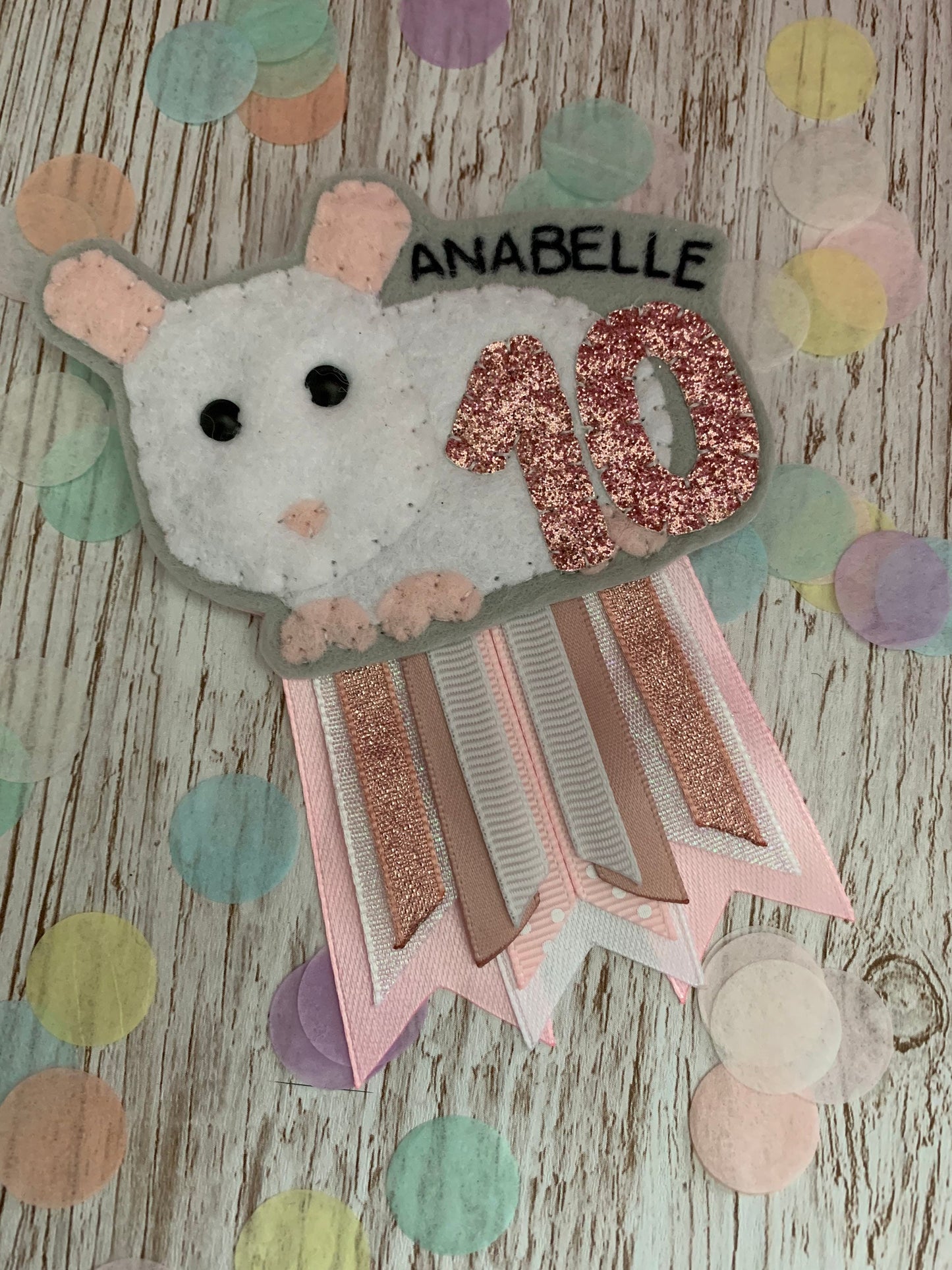 Personalised Guinea pig birthday badge, birthday badge, personalised birthday badge, guinea pig birthday