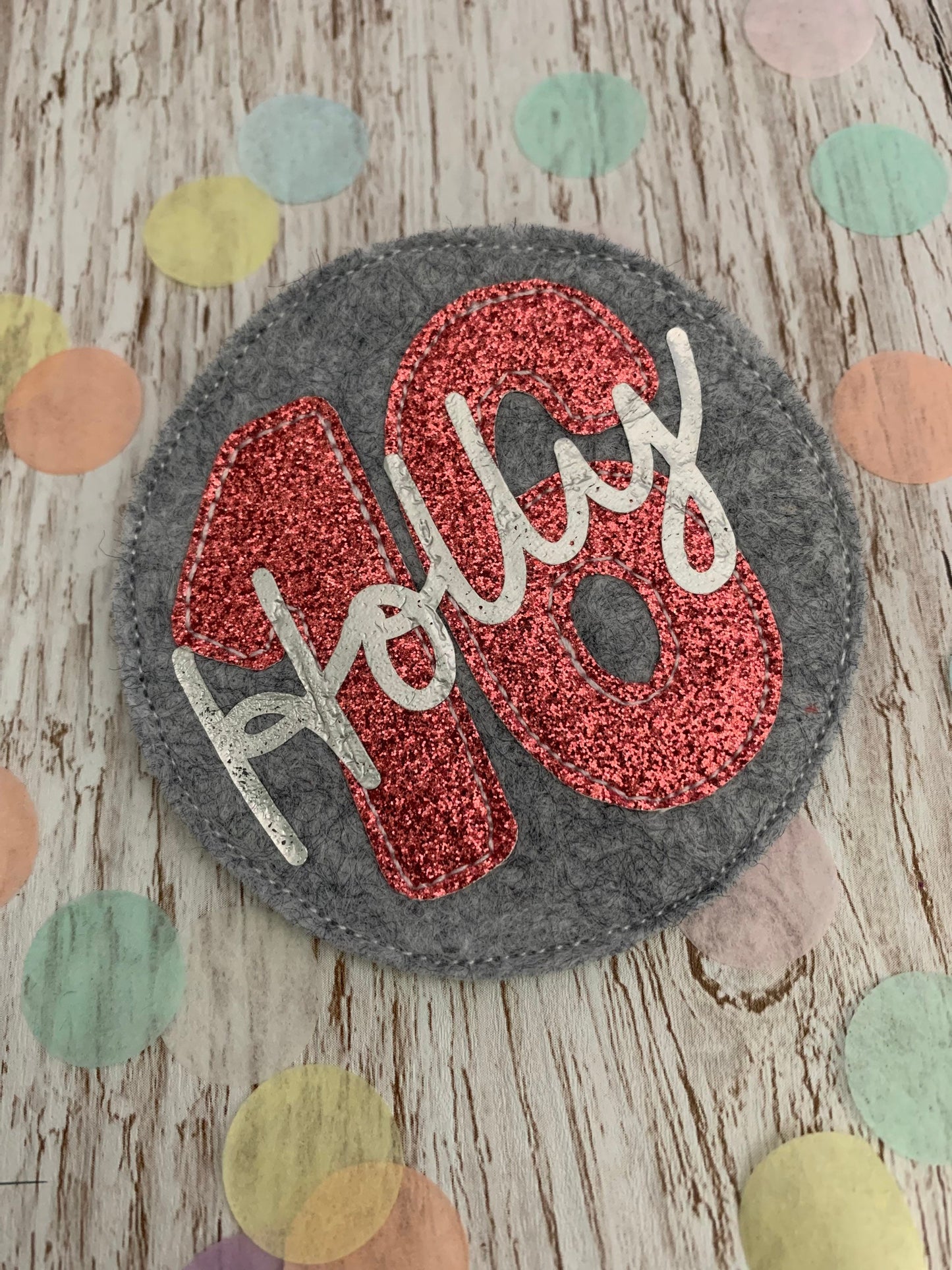 Personalised age birthday badge, birthday badge, personalised birthday badge, age birthday badge