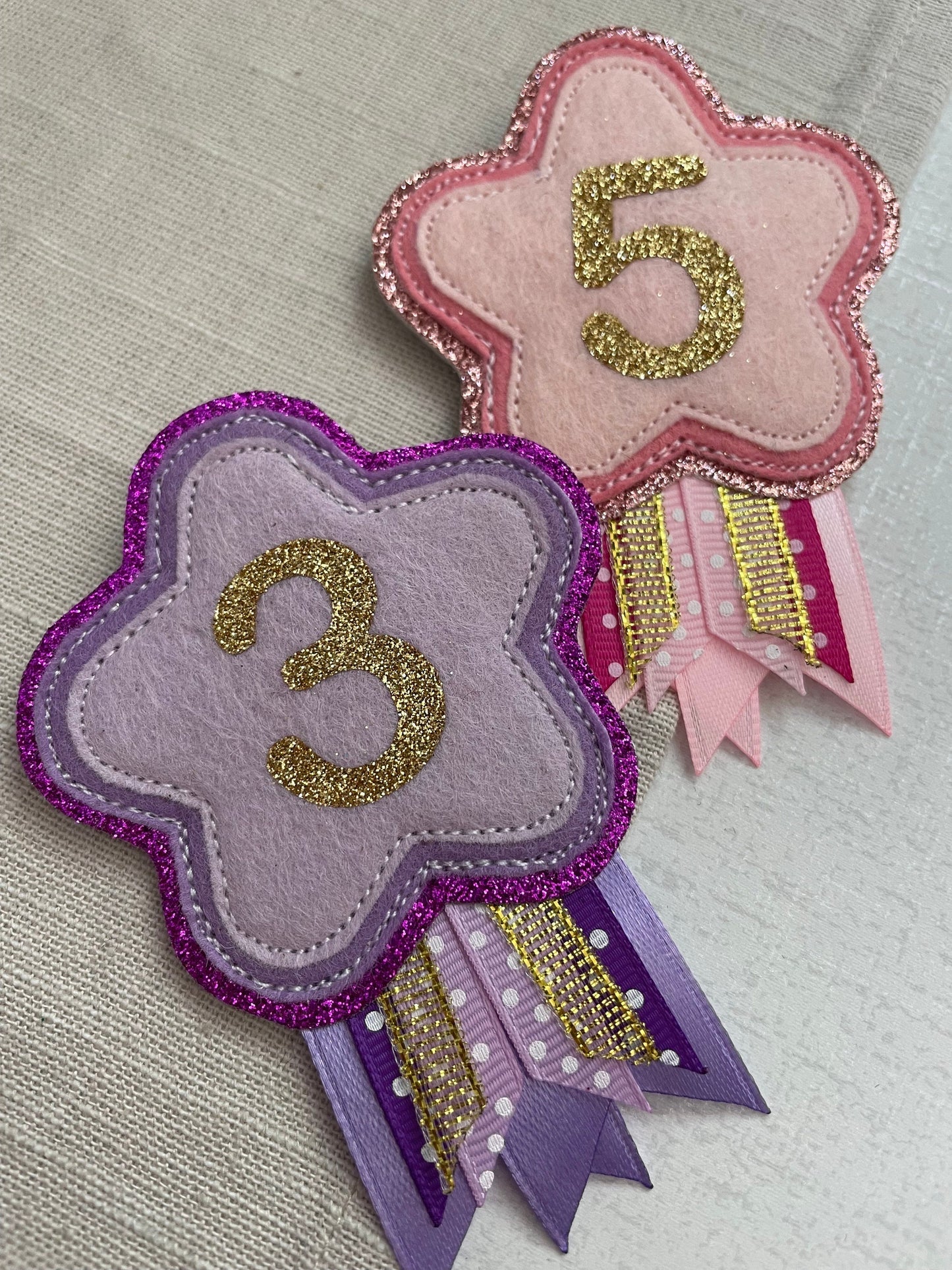 Star age birthday badge rosette, birthday badge, star birthday badge, star badge, age badge, age star badge