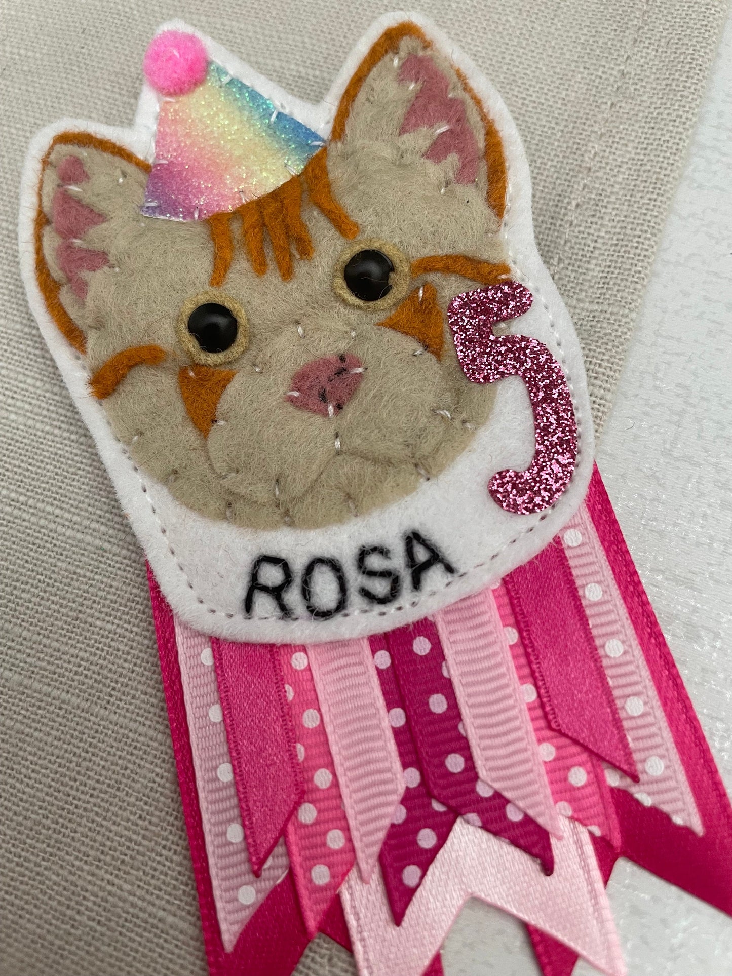 Personalised pet birthday badge, pet birthday badge, cat birthday badge, dog birthday badge, personalised birthday badge, birthday badge