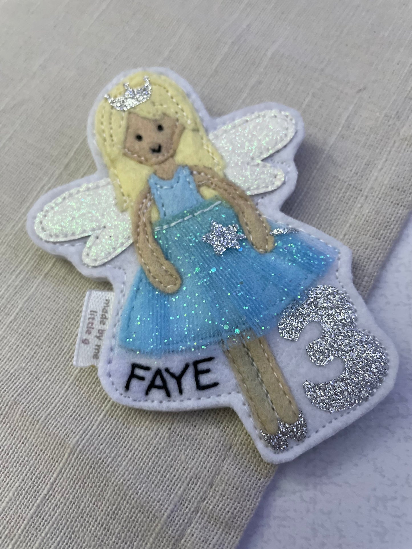 Fairy birthday badge