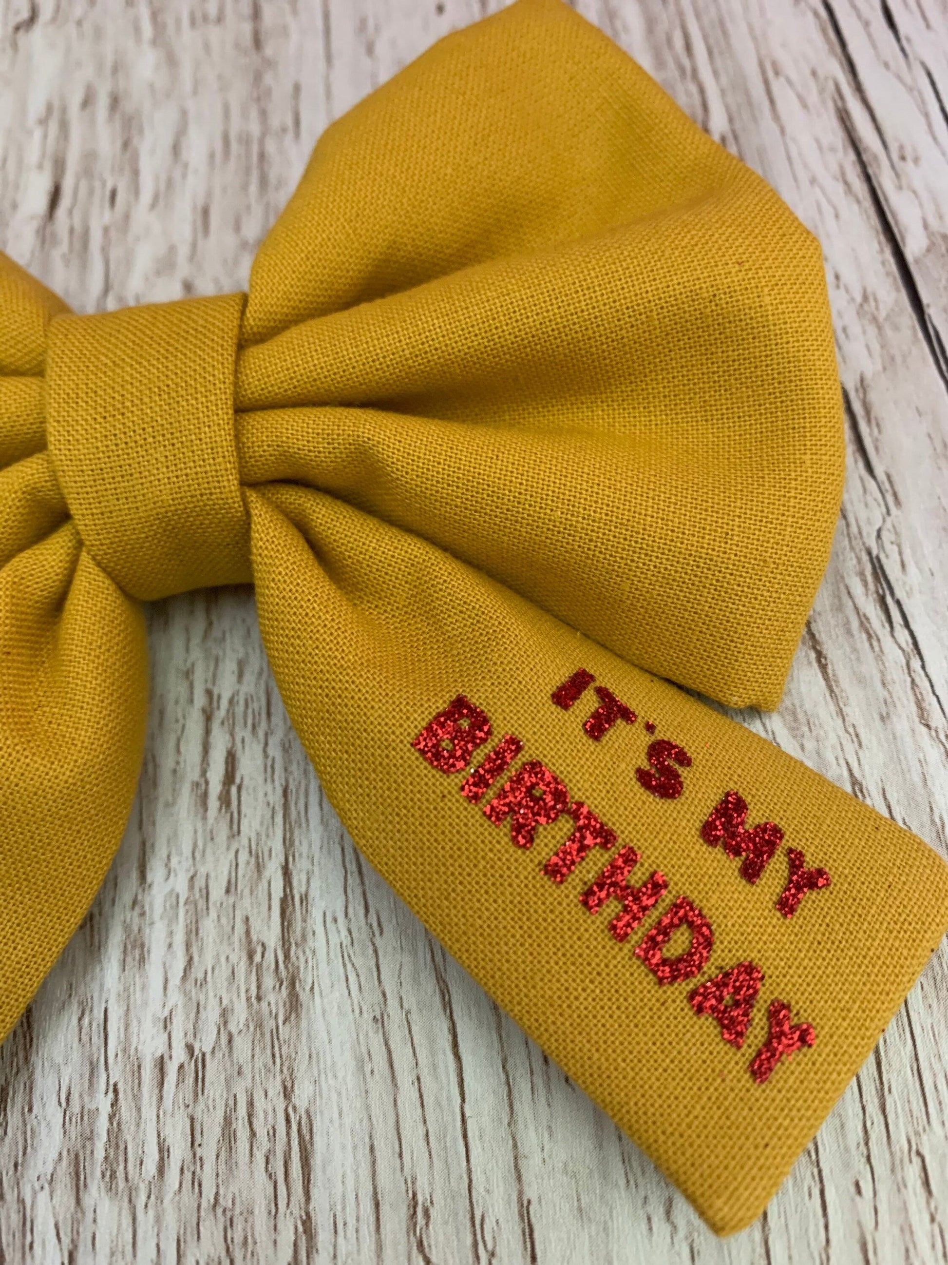 Birthday bow, dog bow, dog birthday bow, it’s my birthday dog bow, dog birthday bow tie, collar bow, pet bow tie