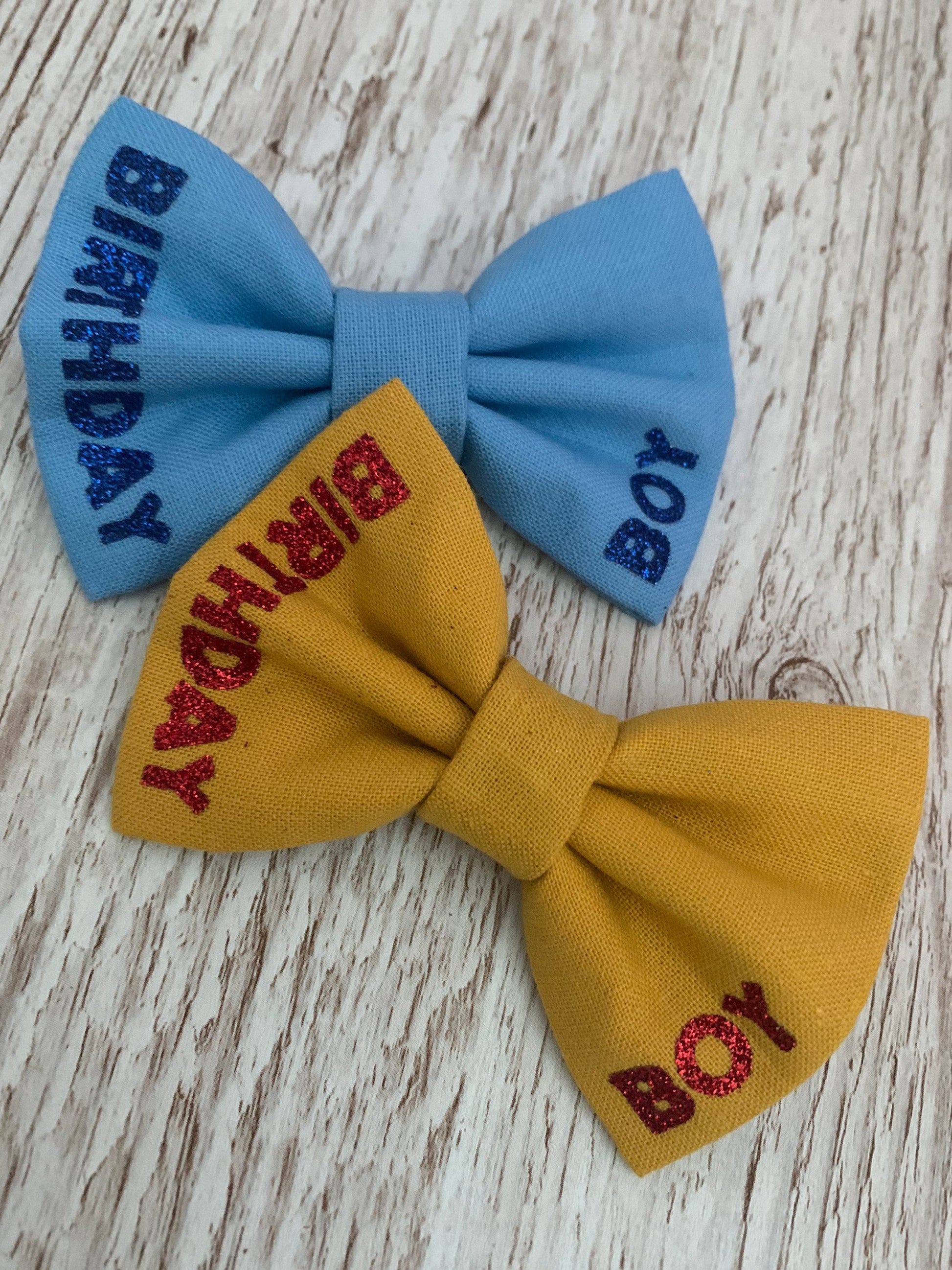 Small size Birthday bow tie, dog bow tie, dog birthday bow, birthday girl dog bow tie, birthday boy dog bow, cat bow tie, pet bowtie