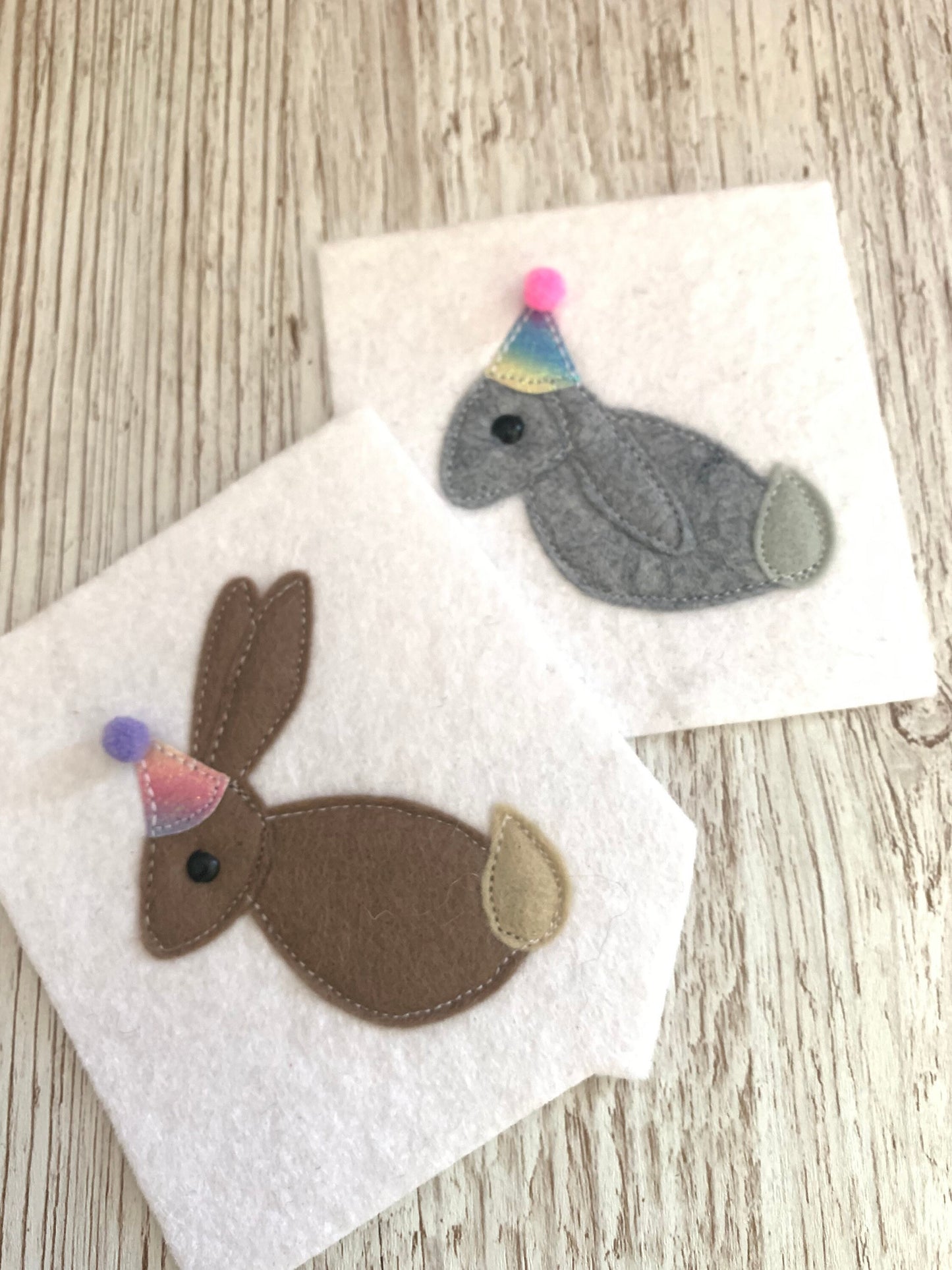 Rabbit birthday badge, PLEASE READ INFO, personalised rabbit birthday badge, birthday badge