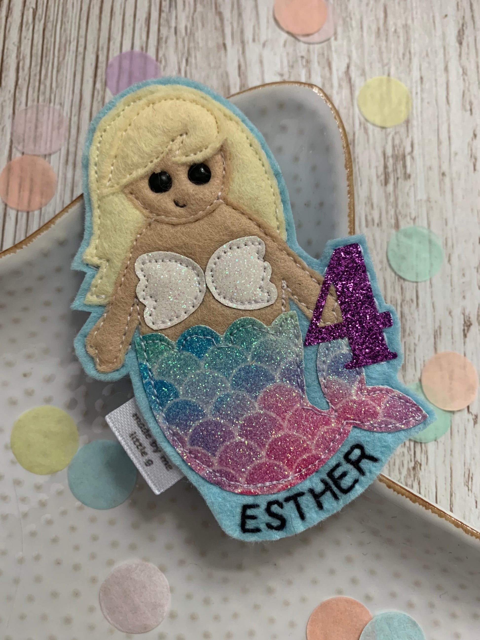 Mermaid birthday badge, personalised mermaid birthday badge, birthday badge, mermaid birthday,