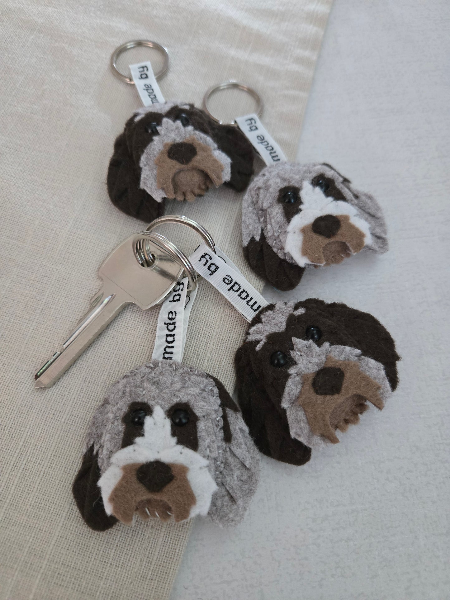 Pet keyring or brooch