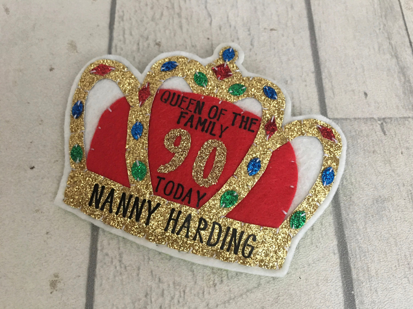 Crown, queen, royal birthday badge, birthday badge, crown badge, queen birthday badge, queen badge, royal birthday, royal birthday badge