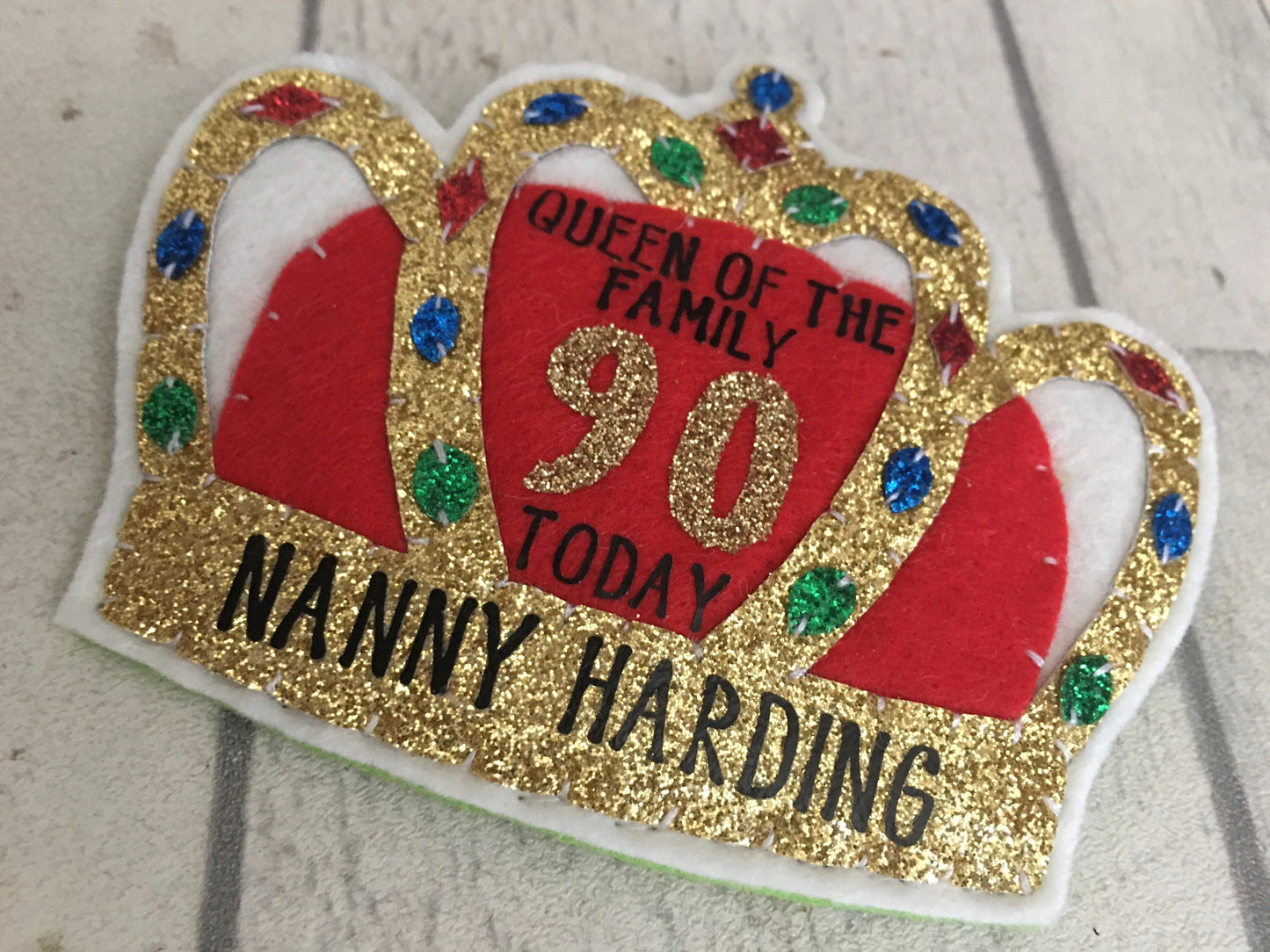 Crown, queen, royal birthday badge, birthday badge, crown badge, queen birthday badge, queen badge, royal birthday, royal birthday badge