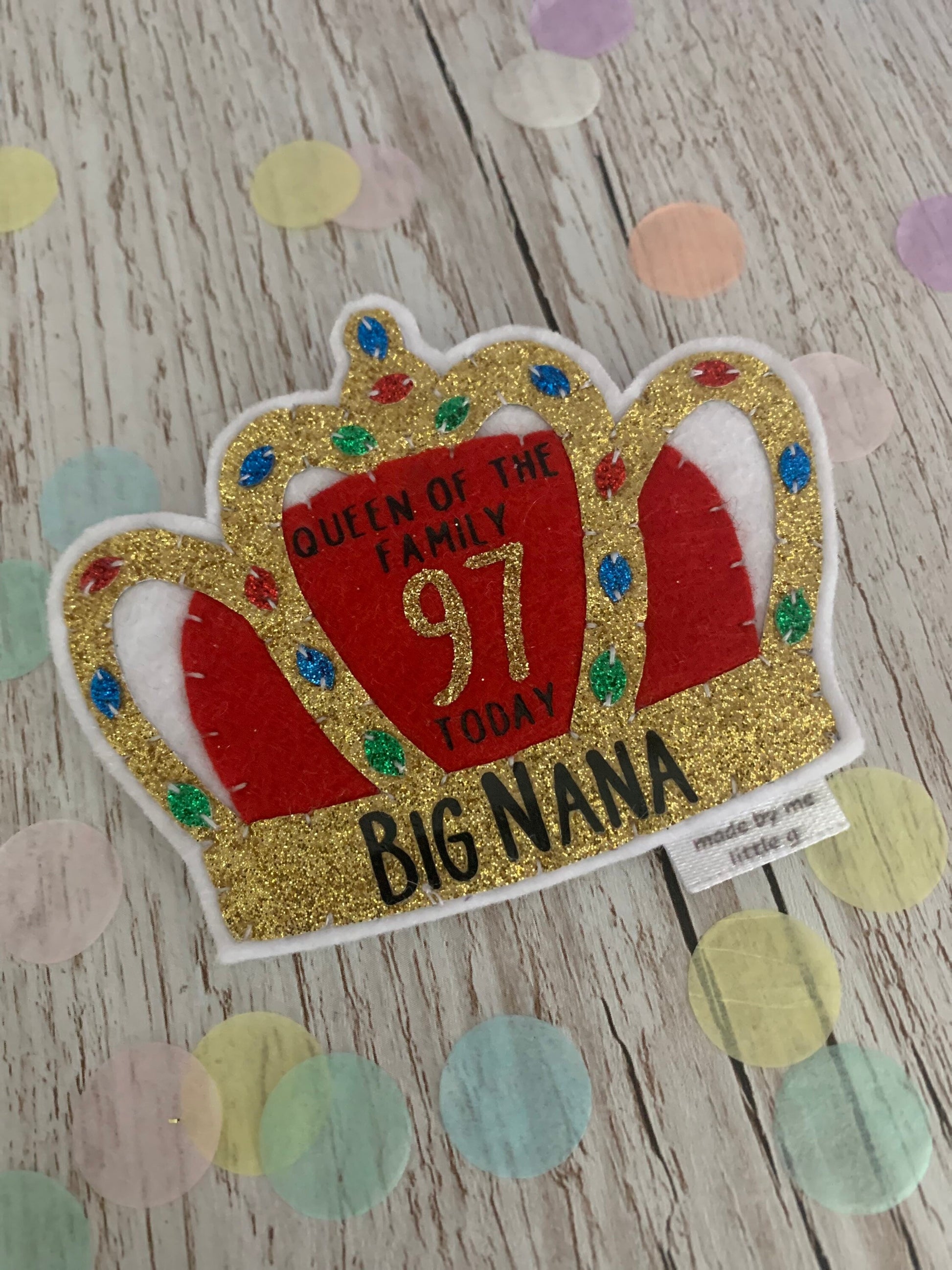 Crown, queen, royal birthday badge, birthday badge, crown badge, queen birthday badge, queen badge, royal birthday, royal birthday badge