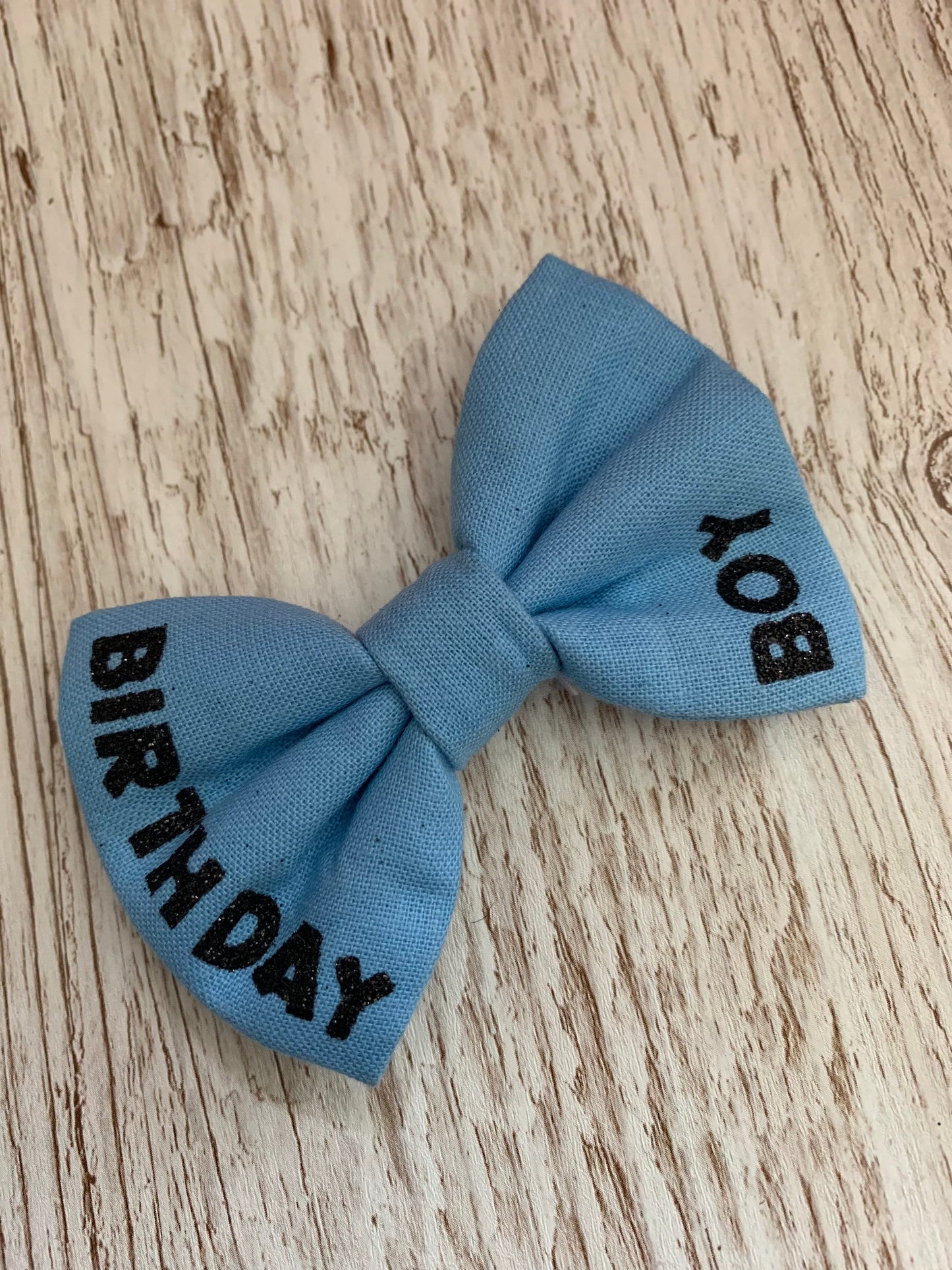 Small size Birthday bow tie, dog bow tie, dog birthday bow, birthday girl dog bow tie, birthday boy dog bow, cat bow tie, pet bowtie