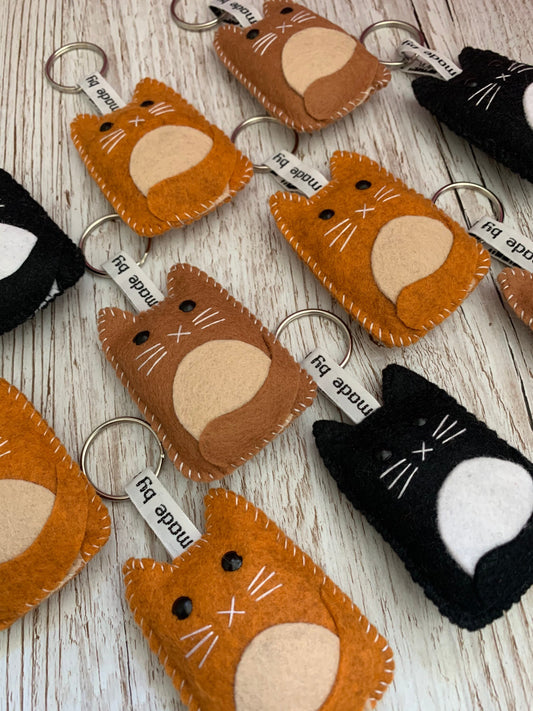 Cat keyring, cat, cat keychain, pet keyring, pet keychain, kitten, kitten keyring, kitten keychain, cat key