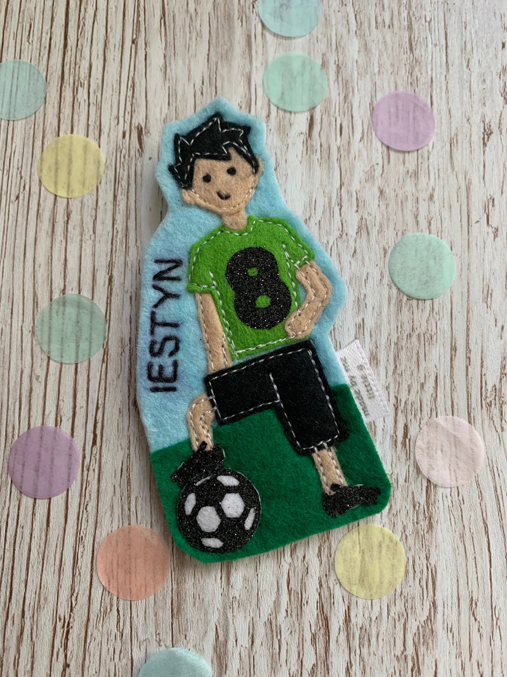 Football birthday badge, personalised football birthday badge, birthday badge, football birthday