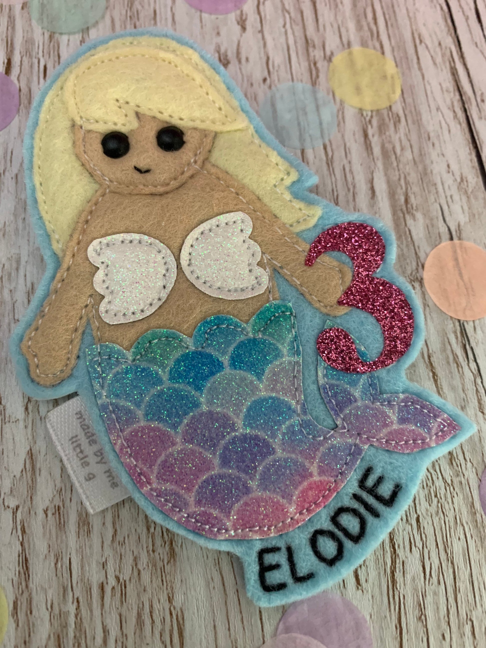 Mermaid birthday badge, personalised mermaid birthday badge, birthday badge, mermaid birthday,