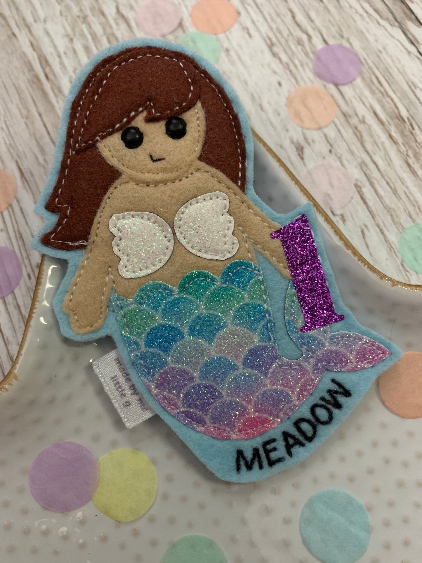 Mermaid birthday badge, personalised mermaid birthday badge, birthday badge, mermaid birthday,