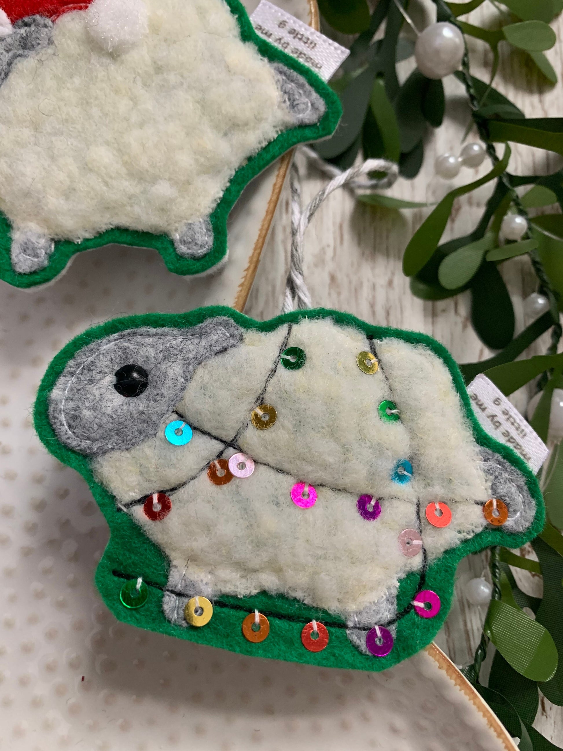 Sheep Christmas tree decoration, Christmas sheep, Christmas sheep decoration, sheep decoration, Christmas decoration, Xmas decoration,