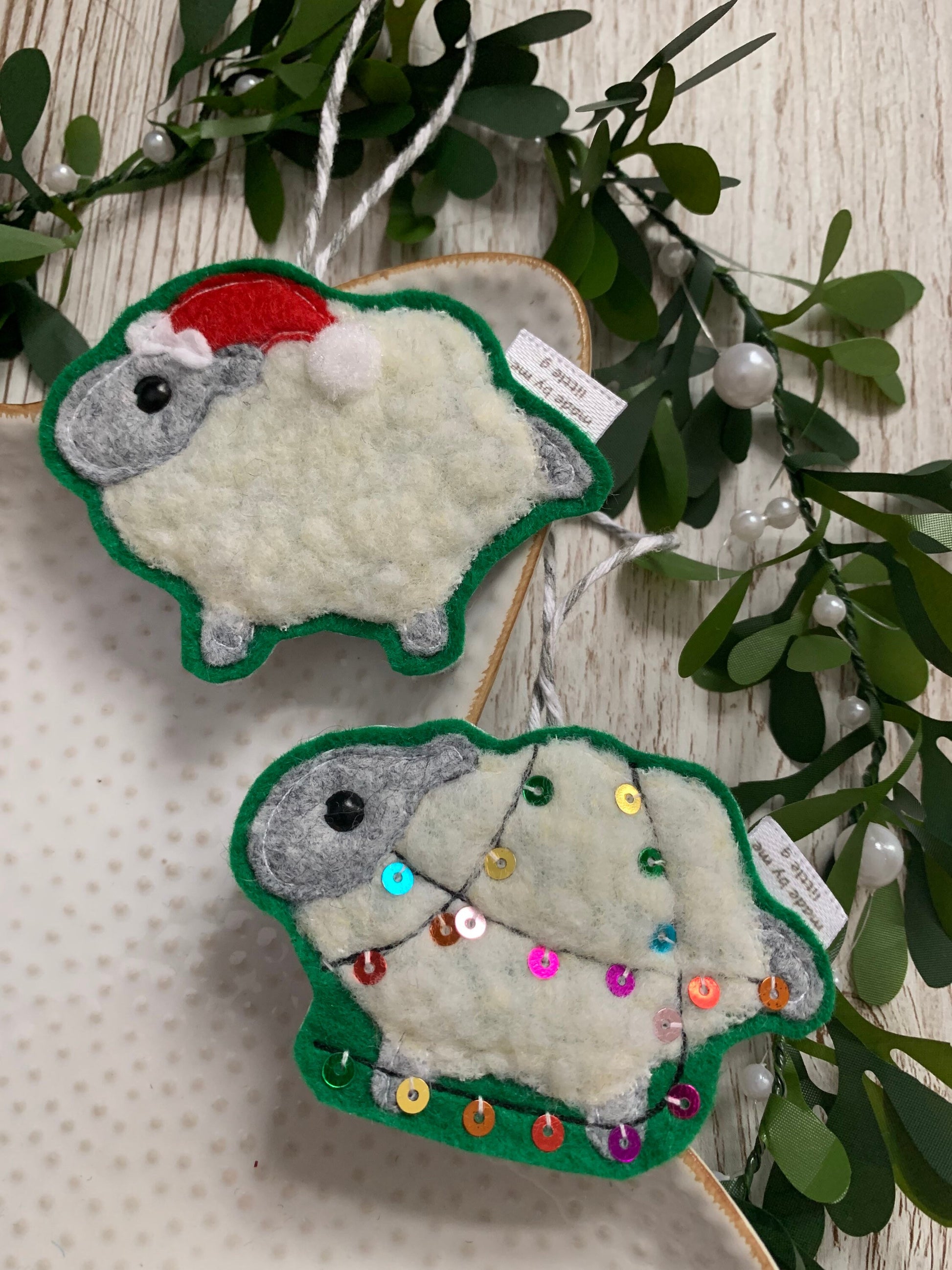 Sheep Christmas tree decoration, Christmas sheep, Christmas sheep decoration, sheep decoration, Christmas decoration, Xmas decoration,