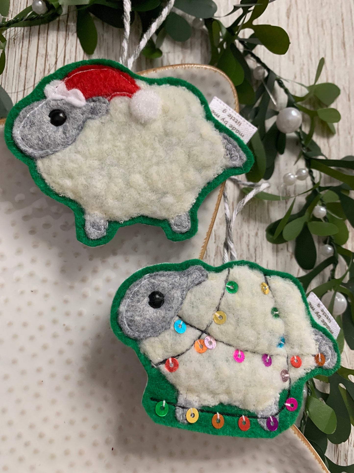 Sheep Christmas tree decoration, Christmas sheep, Christmas sheep decoration, sheep decoration, Christmas decoration, Xmas decoration,