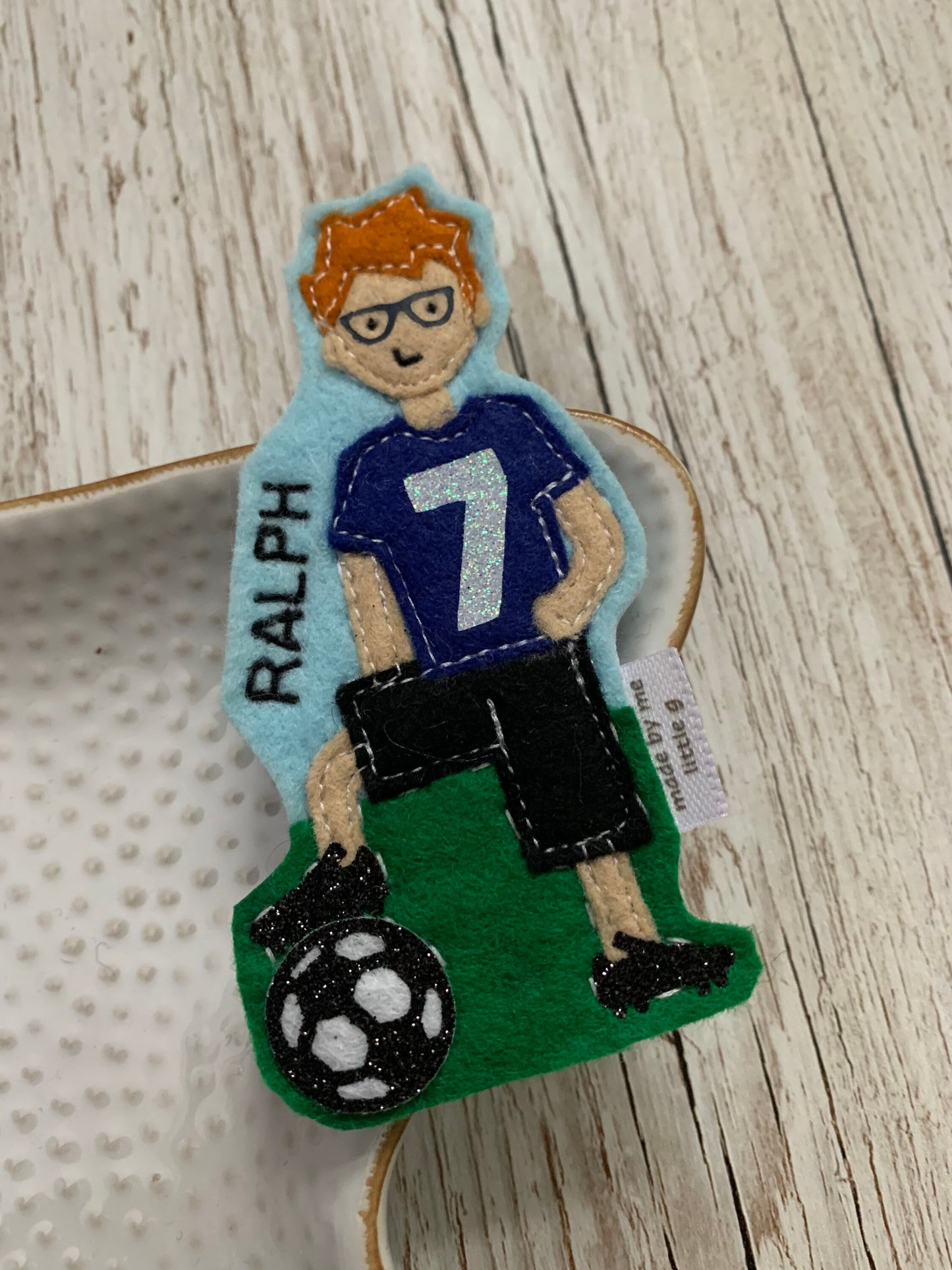 Football birthday badge, personalised football birthday badge, birthday badge, football birthday