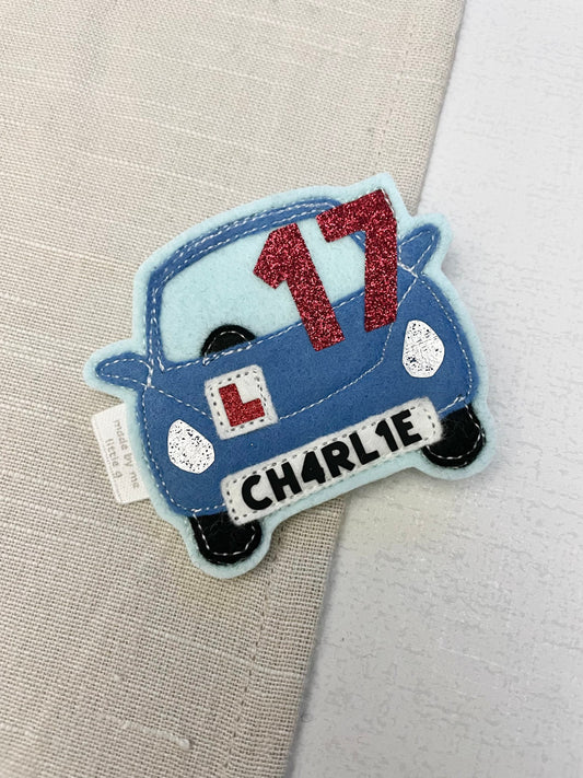 Learner driver birthday badge, PLEASE READ INFO, personalised driving birthday badge, birthday badge, learner driver, driver badge