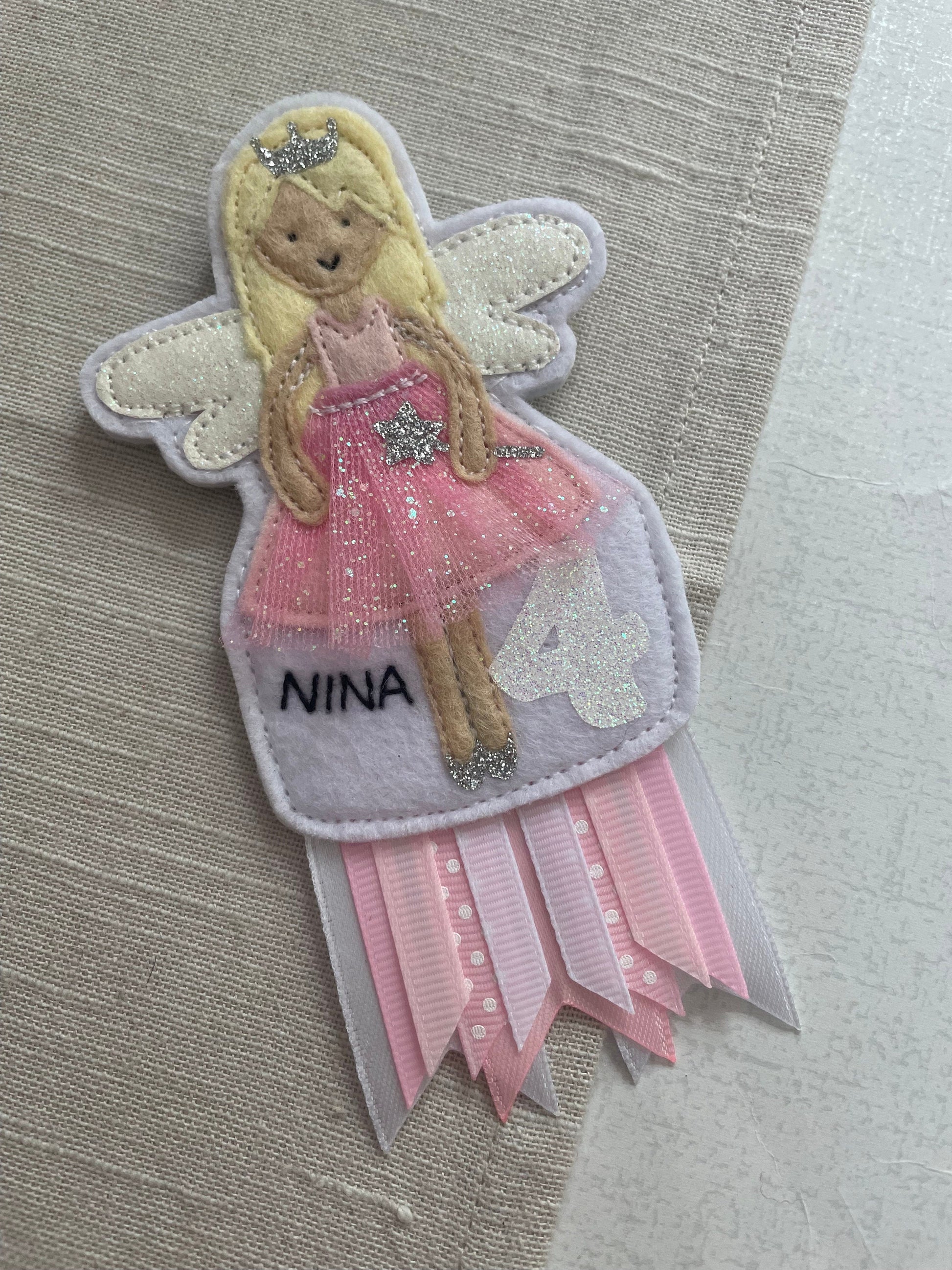 Fairy birthday badge, personalised fairy birthday badge, birthday badge, fairy birthday, fairy badge