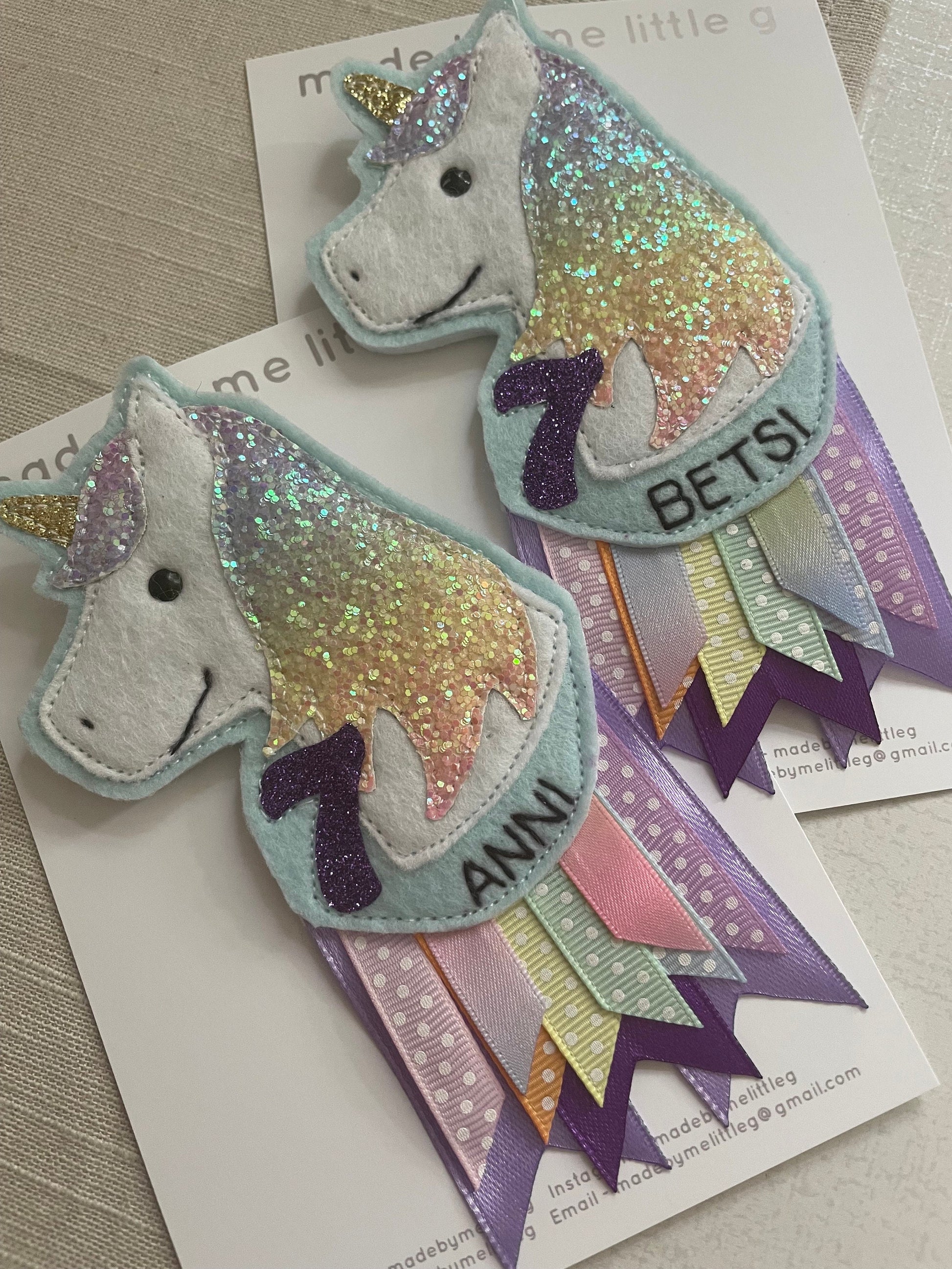 Unicorn birthday badge, PLEASE READ INFO, personalised unicorn birthday badge, birthday badge, unicorn birthday badge
