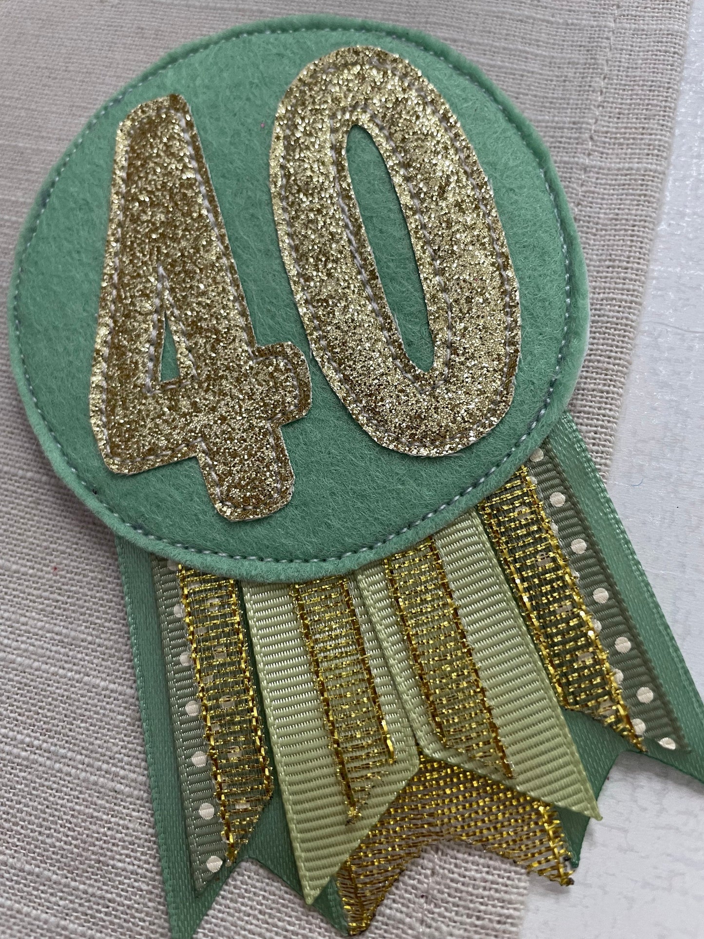 Personalised age birthday badge, birthday badge, personalised birthday badge, age birthday badge
